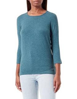 ONLY Damen Dünner Strickpullover | 3/4 Langarm Rundhals Shirt | Knitted Basic Stretch Sweater ONLGLAMOUR, Farben:Blau, Größe:M von ONLY