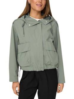 ONLY Damen Jacke 15308621 Hedge Green L von ONLY