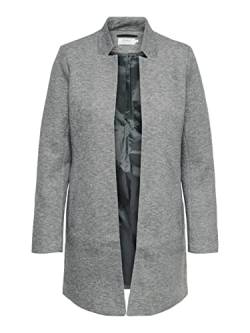 ONLY Damen Jacke Coatigan Soho 15149366 light grey melange XS von ONLY