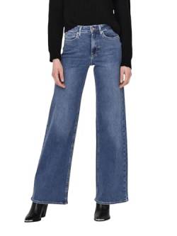 ONLY Damen Jeans 15282980 Medium Blue Denim S-30 von ONLY