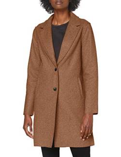 ONLY Damen Kurzmantel Carrie Bonded 15213300 Woodsmoke Melange L von ONLY