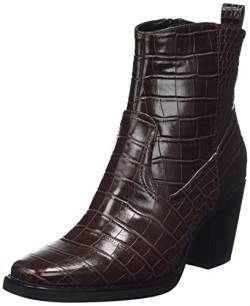ONLY Damen ONLBELIZE-1 PU STRUCTUR Heeled Boot Mode-Stiefel, Brown Stone Detail:w. Crock, 36 EU von ONLY