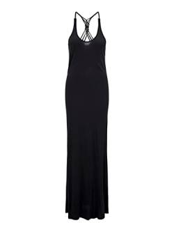 ONLY Damen ONLCARRY S/L Maxi Dress JRS Maxikleid, Black, S von ONLY