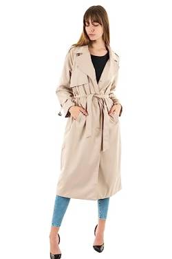 ONLY Damen ONLCHLOE Single B. CC OTW Trenchcoat, Oxford Tan, XL von ONLY