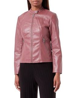ONLY Damen ONLNEWMELISA Faux Leather Jacket CC OTW Jacke, Rose Brown, S von ONLY