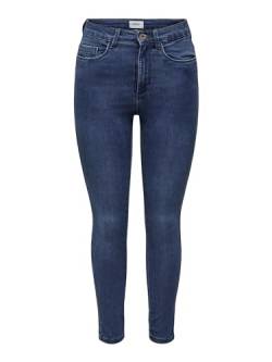 ONLY Damen ONLROYAL HIGH Skinny PIM504 Petit FN Hose, Medium Blue Denim, M/28 von ONLY