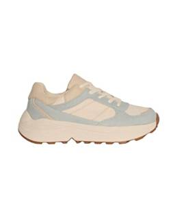 ONLY Damen ONLSYLVIE-7 PU PASTELLY Soft-NOOS Sneaker, Blue Glow, 41 EU von ONLY