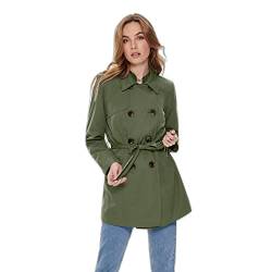 ONLY Damen ONLVALERIE Trenchcoat OTW NOOS Jacke, Grape Leaf, L von ONLY