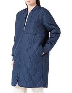 ONLY Damen ONLVIOLA Quilted Oversize Jacket CS OTW Steppjacke, Night Sky/Detail:Onion Quilt, S von ONLY