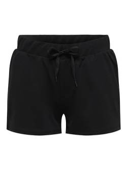 ONLY Damen ONPAYNA MW Train SWT NOOS Shorts, Print:W. Black & RED Black, l von ONLY