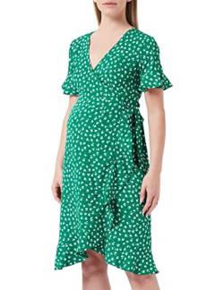 ONLY Damen Olmolivia S/S Wrap Dress Wvn Kleid, Verdant Green, S EU von ONLY