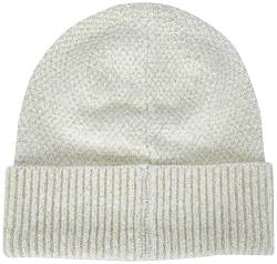 ONLY Damen Onlanelise Life Knit Lurex Cc Beanie Hat, Cloud Dancer/Detail:GOLD LUREX, Einheitsgröße EU von ONLY