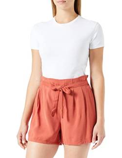 ONLY Damen Onlaris Life Hw Pb Belt PNT Shorts, Cinnabar, XXL EU von ONLY