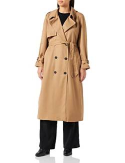 ONLY Damen Onlchloe Double B. Otw Noos Trenchcoat, Tigers Eye, XXL EU von ONLY