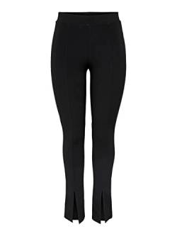 ONLY Damen Onlgale Slit Pants Jrs Leggings, Schwarz, L EU von ONLY