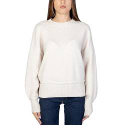 ONLY Damen Onlhazel Ls O-neck Bf Knt, Pumice Stone/Detail:melange, L von ONLY