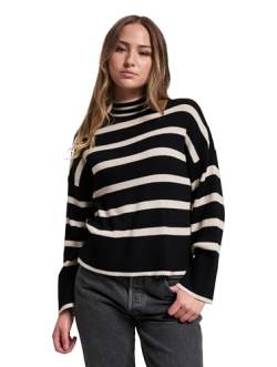 ONLY Damen Onlibi L/S Higneck Cc Knt Pullover, Schwarz, L EU von ONLY