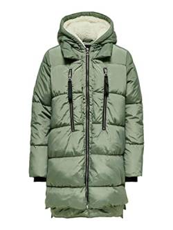 ONLY Damen Onlnora Cc Otw Long Puffer Coat Mantel, Sea Spray, M EU von ONLY