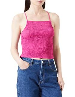 ONLY Damen Onlnova Lux Strap Lexi Top Solid Ptm, Very Berry, L von ONLY