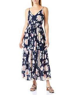 ONLY Damen Onlstar Life Fia Singlet Dress Ptm Maxikleid, Night Sky/AOP:Star Garden Flower, XL EU von ONLY