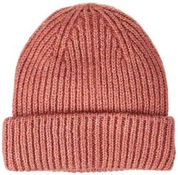 ONLY Damen Onlsussy Life Knit Cc Beanie Hat, Canyon Rose/Detail:MELANGE, Einheitsgröße EU von ONLY