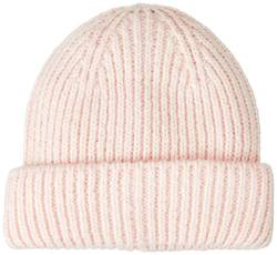ONLY Damen Onlsussy Life Knit Cc Beanie Hat, Pearl/Detail:MELANGE, Einheitsgröße EU von ONLY