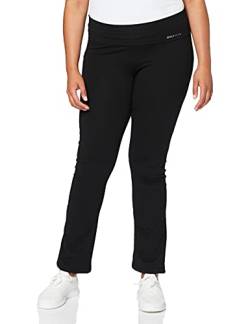 ONLY Damen Onpfold Jazz Pants Curvy-Opus Sporthose, Schwarz (Black Black), W(Herstellergröße: 52/54) von ONLY