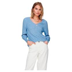 ONLY Damen Pullover 15230147 Sodalite Blue XL von ONLY