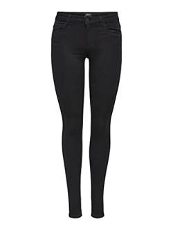 ONLY Damen Royal Reg Skinny Pim600 Noos Jeanshose, Schwarz, XS 30L von ONLY