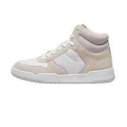 ONLY Damen Schuhe High Top Sneakers ONLSwift knöchelhoch 15304414 Beige/White 36 von ONLY