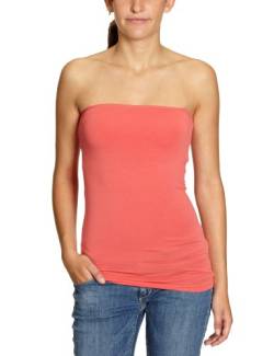 ONLY Damen Top, 15051564 LIVE Love Double Tube TOP (Rot (Spiced Coral), Gr. 34 (XS)) von ONLY
