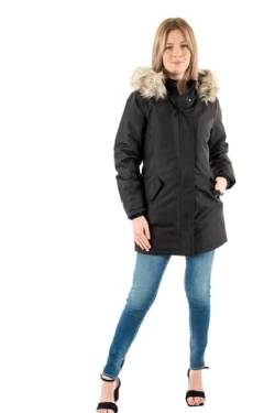 ONLY Damen Winterjacke ONLNewKaty Parka mit Fellkapuze 15300633 Black XS von ONLY