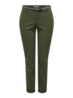 ONLY Female Chino Hose Slim Fit Mittlere Taille Chino Hose von ONLY