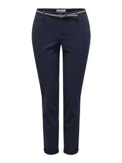 ONLY Female Chino Hose Slim Fit Mittlere Taille Chino Hose von ONLY