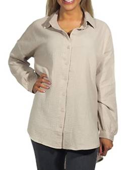 ONLY Female Hemd Normal geschnitten Hemdkragen Ärmelbündchen mit Knopf Tief angesetzte Schulter Hemd von ONLY