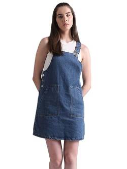 ONLY Female Jeanskleid Locker geschnitten Trapezausschnitt Kurzes Kleid von ONLY
