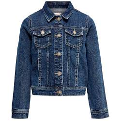 ONLY Girl Jeansjacke Dunkelblaue 158Medium Blue Denim von ONLY