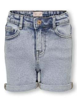 ONLY Mädchen Kogphine Dnm Azg668 Noos Jeans Shorts, Light Blue Denim, 152 EU von ONLY