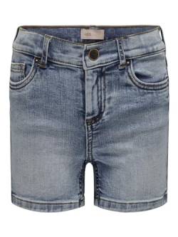 ONLY Mädchen Konblush Light Blue Dnm Noos Jeans Shorts, Light Blue Denim, 140 EU von ONLY