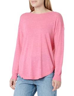ONLY Women's ONLANA Life SEAWOOL L/S Detail Pull KNT Pullover Sweater, Strawberry Moon/Detail:W. Melange, M (2er Pack) von ONLY