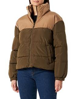 ONLY Women's ONLBECCA Short Puffer CC OTW Steppjacke, Tigers Eye/Detail:Beech, M von ONLY