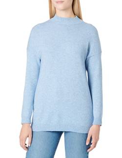 ONLY Women's ONLLESLY L/S HIGH Neck KNT NOOS Pullover, Allure/Detail:W. Melange, XS von ONLY