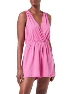 ONLY Women's ONLMAY S/L WRAP Playsuit JRS Overall, Super Pink, S von ONLY