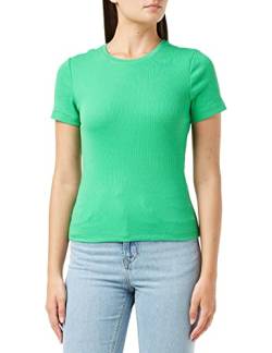 ONLY Women's ONLNULAN S/S Slim TOP CS JRS 2PACK T-Shirt, Chicory Coffee/Pack:Simple Green, S von ONLY