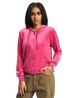 ONLY Women's ONLREBEL L/S Zip Hood CS SWT Sweatjacke, Fuchsia Purple, M von ONLY