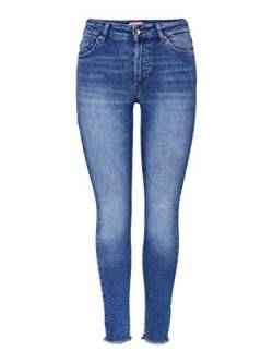 ONLY & SONS Damen Blush Life Jeans, Medium Blue Denim, XL/32 von ONLY