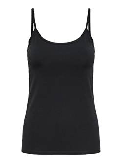 Only Damen Onllove Singlet Noos Jrs Top, Schwarz, Xs von ONLY