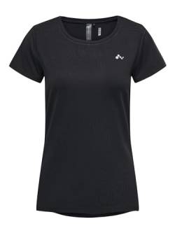 Only Play Damen Onpclarissa Training Tee - Opus Sporttop, Schwarz, L EU von ONLY