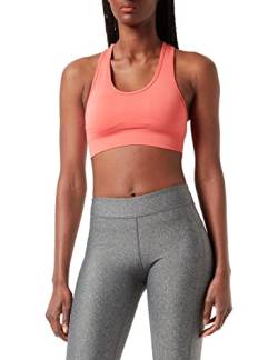 Only Play Damen Sport-BH ONPDaisy Cir Sports Bra Racerback gepolsterte Körbchen 15101974 Spiced Coral M von ONLY