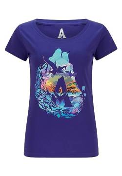 Avatar Damen T-Shirt, Farbe:Blau, Größe Damen:M von ONOMATO!